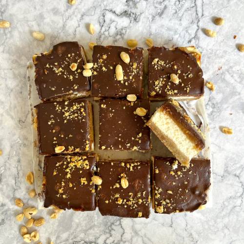 tarta de queso de snickers